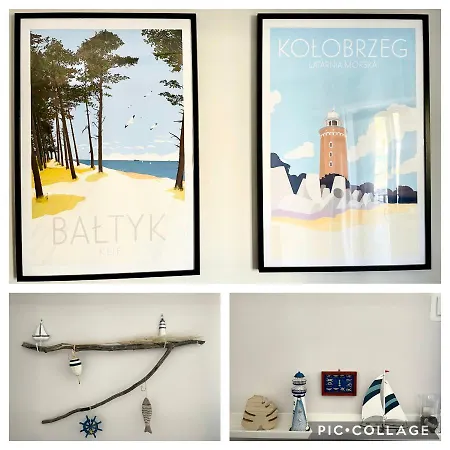 Апартаменти Morski Keja Ii Podczele Колобжег